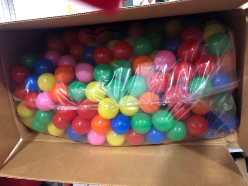 Photo 2 of Click N' Play Phthalate BPA Crush Proof Plastic Ball Pit Balls - 1000ct
