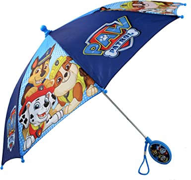 Photo 1 of Nickelodeon Kids Umbrella, Paw Patrol Toddler and Little Boy Rain Wear for Ages 3-6
