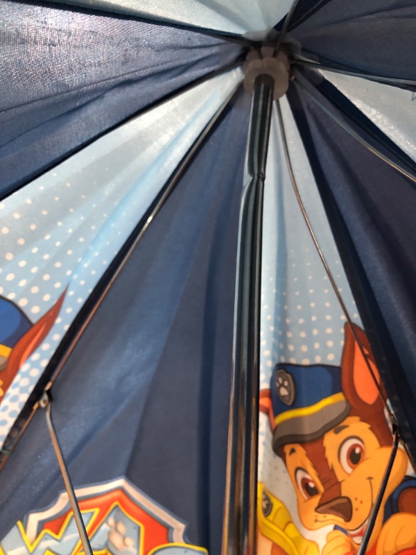 Photo 3 of Nickelodeon Kids Umbrella, Paw Patrol Toddler and Little Boy Rain Wear for Ages 3-6
