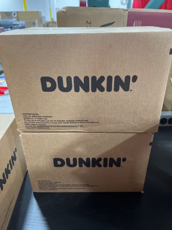 Photo 3 of 2 BOXES !!! Dunkin' Original Blend Medium Roast Coffee, 22 Keurig K-Cup Pods **EXPIRED!! BEST BY:04/23/2022**