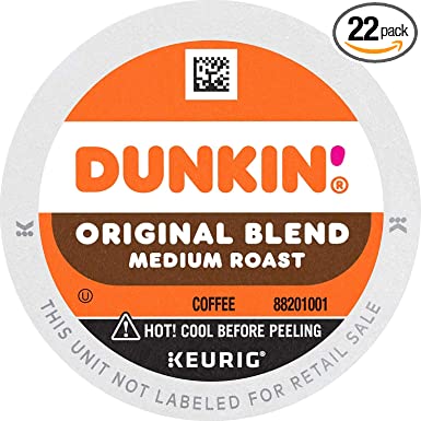 Photo 1 of 2 BOXES !!! Dunkin' Original Blend Medium Roast Coffee, 22 Keurig K-Cup Pods **EXPIRED!! BEST BY:04/23/2022**
