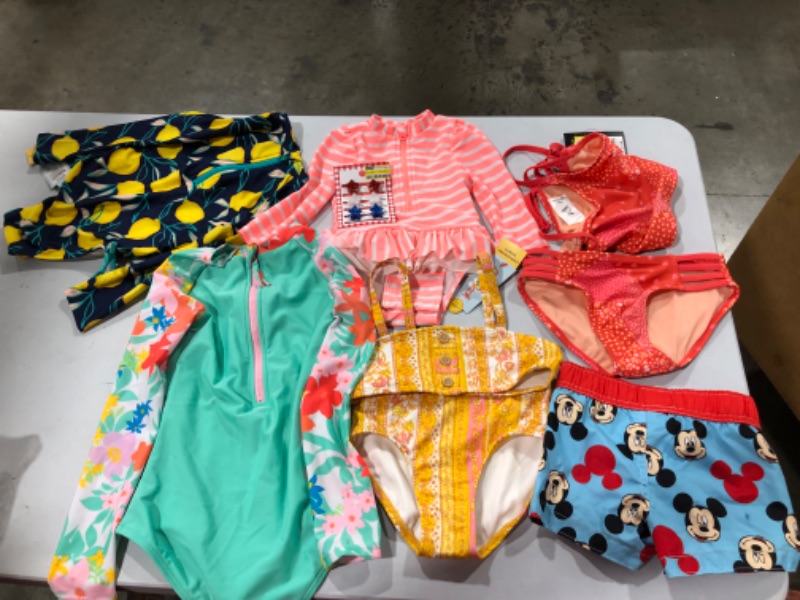 Photo 1 of Assorted Bathing Suits Various Sizes