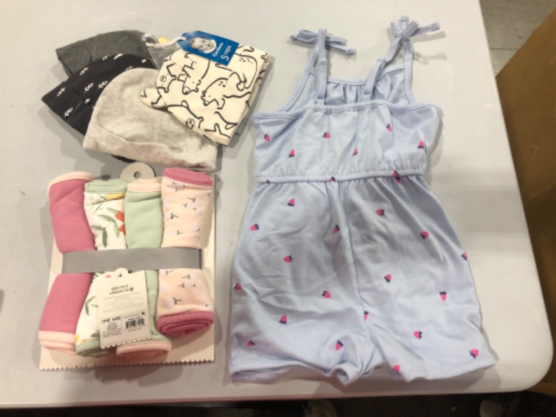 Photo 1 of Assorted Baby Clothing (Sizes Vary)