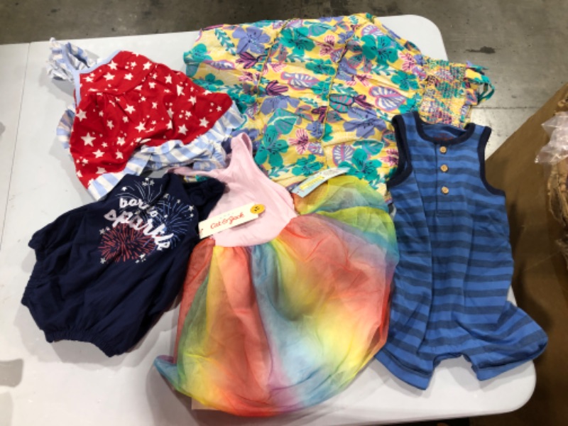 Photo 1 of Assorted Baby Clothes (Sizes Vary)