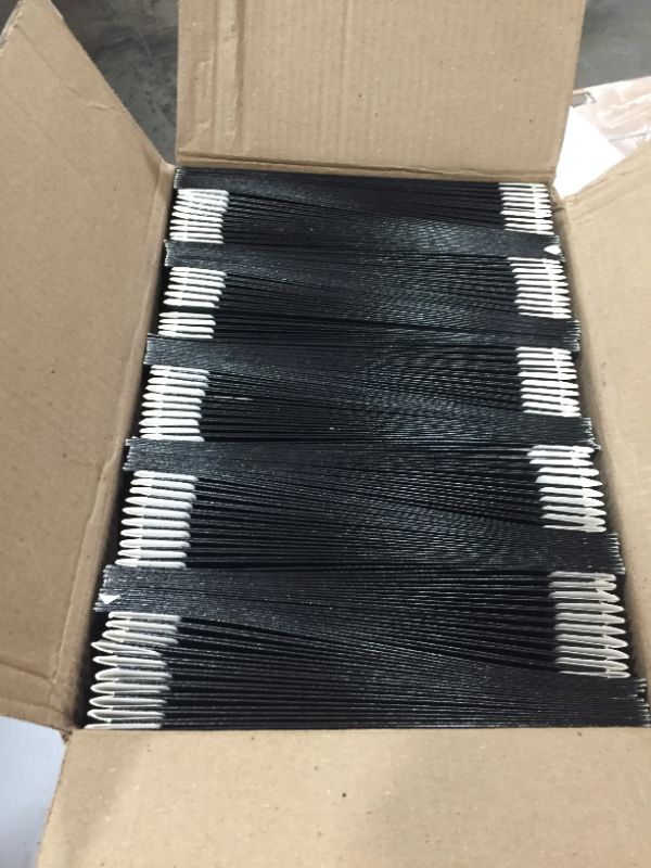 Photo 1 of 2 Pocket Paper Folder with Prongs Black - Pallex
100 PACK