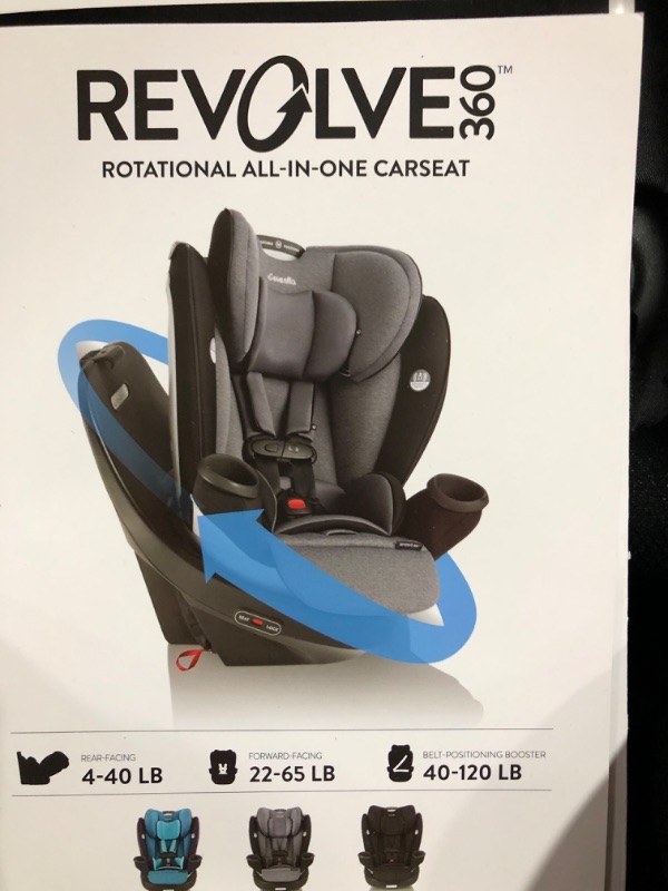 Photo 4 of Evenflo Revolve 360 Rotational All-In-One Convertible Car Seat
