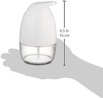 Photo 2 of Amazon Basics Pivoting Soap Pump Dispenser - White
