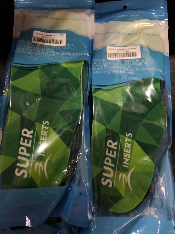 Photo 3 of 7 PACK  ( 1 PAIR PER PACK) -    SUPER INSERTS ARCH SUPPORT SHOE INSERTS SD2-L