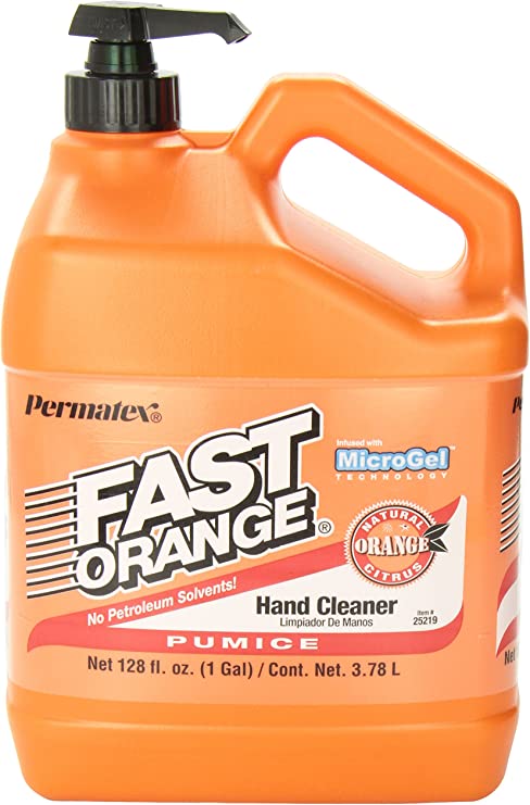 Photo 2 of 2 PACK  - FAST ORANGE HAND CLEANER WITH PUMIC GALLON SIZE WITH PUMP