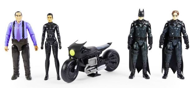 Photo 1 of DC Comics Batman Batcycle Pack with 4 Figures

