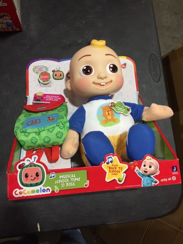Photo 1 of CoComelon Musical Back to School JJ Doll
