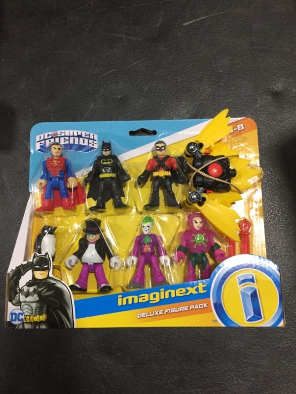 Photo 2 of Fisher-Price Imaginext DC Super Friends Deluxe Figure Pack 
