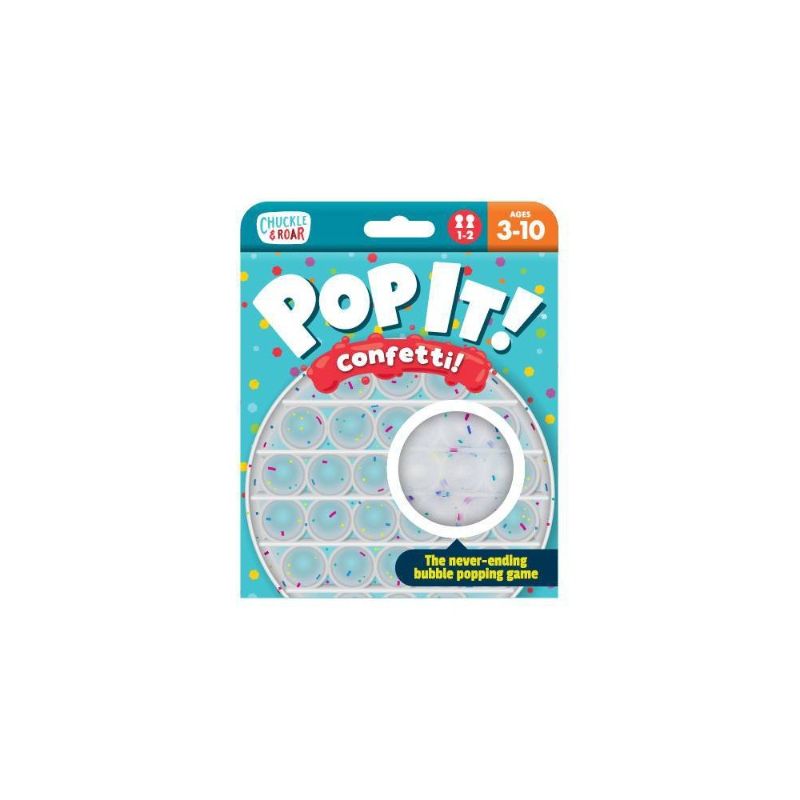 Photo 1 of Chuckle & Roar Pop It! Fidget and Sensory Game - Confetti 2pk
