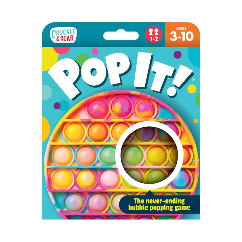 Photo 1 of Chuckle & Roar Pop It! Fidget and Sensory Game - Tie Dye 3pk
