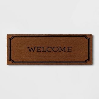 Photo 1 of 1'10"x3'11" Welcome Estate Doormat - Threshold™

