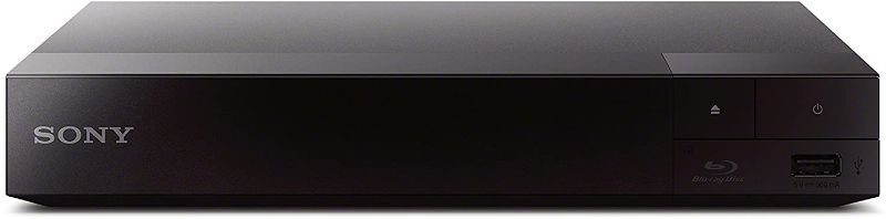 Photo 1 of Sony BDP-BX370 Blu-ray Disc Player with built-in Wi-Fi and HDMI cable
