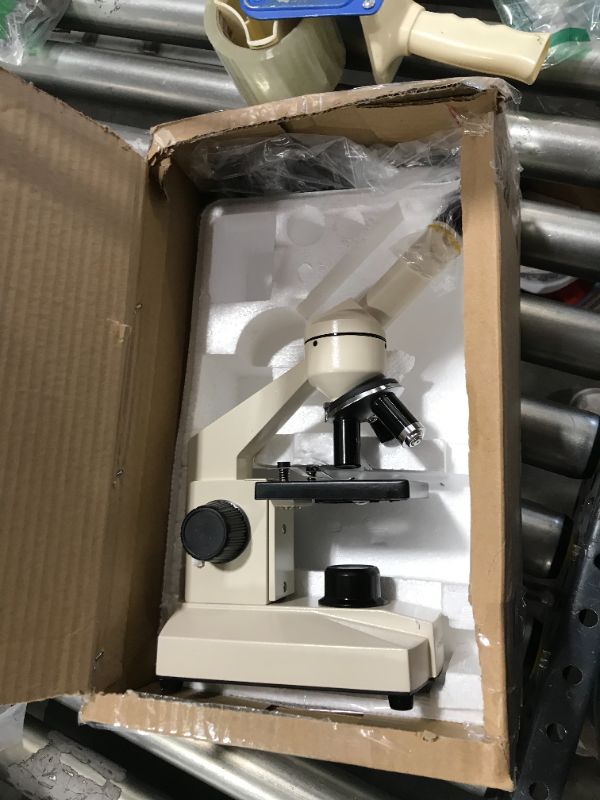 Photo 1 of 100X-2000X Microscopes for Kids Students Adults, with Microscope Slides Set, Phone Adapter, Powerful Biological Microscopes for School Laboratory Home Education

