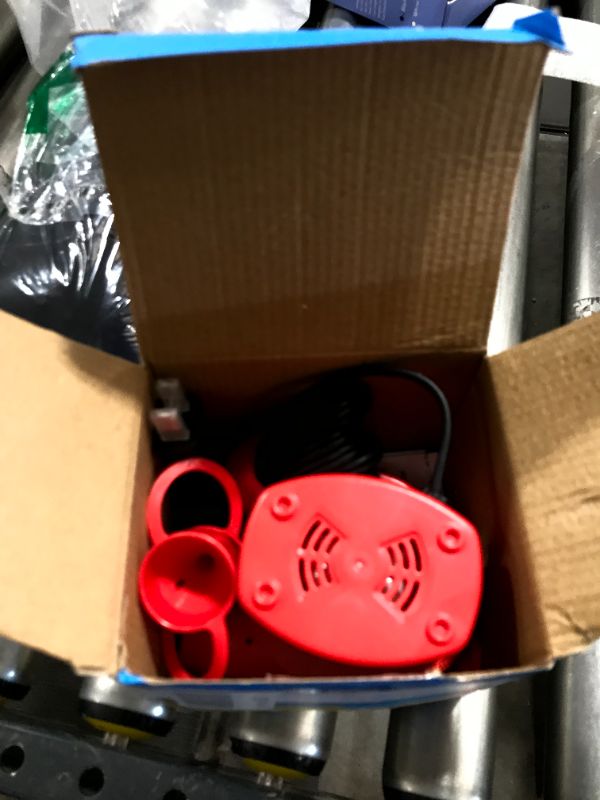 Photo 1 of GoFloats Rapid Inflation Electric Air Pump (AC 110/120V) with Tote Bag and Raft Repair Kit

