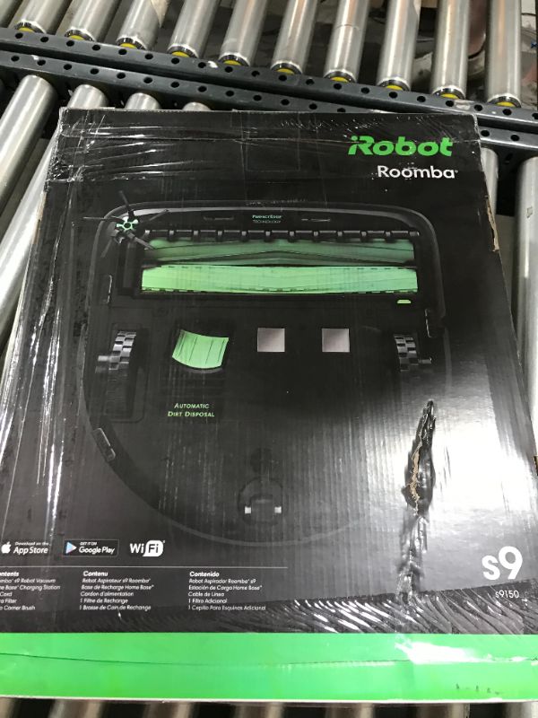 Photo 3 of iRobot ROOMBAS99150 / S99150 / S99150 Roomba s9 (9150) Wi-Fi Connected Robot Vacuum
