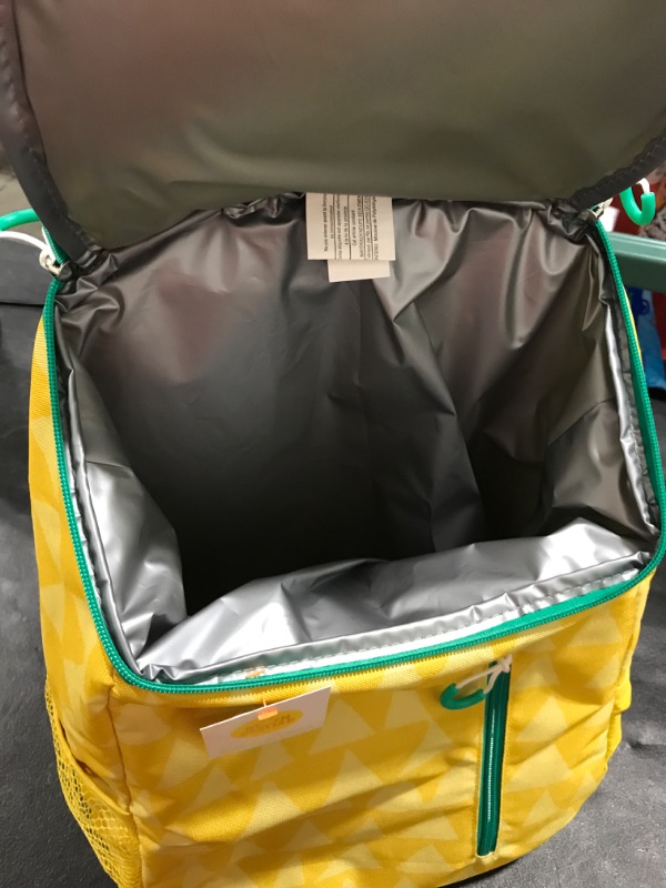 Photo 3 of 7.5qt Backpack Cooler Pineapple - Sun Squad
