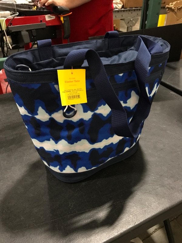 Photo 2 of 4.5qt Tote Cooler Blue Tie Dye - Sun Squad
