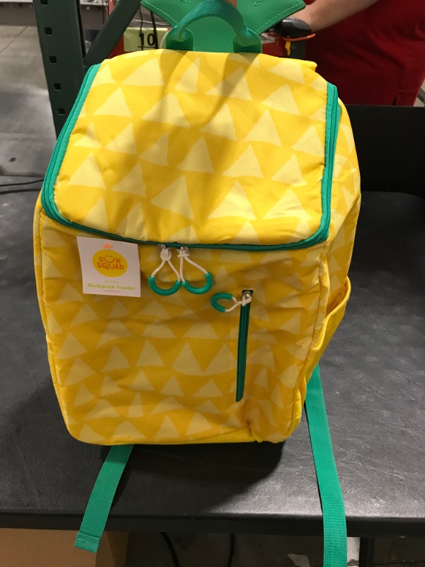 Photo 2 of 7.5qt Backpack Cooler Pineapple - Sun Squad
