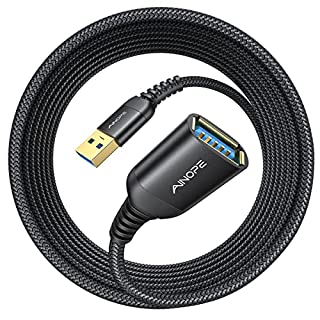 Photo 1 of USB Extension Cable 20FT USB 3.0 Male to Female USB Extension Cord AINOPE High Data Transfer Compatible with Webcam,Gamepad, USB Keyboard, Flash Drive, Hard Drive, Printer-Black (B09PYPHJYR)
