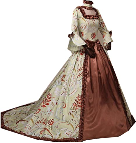 Photo 1 of GEGEXIAOWU Court Gothic Evening Dress Medieval Dress with Flared Sleeves for Women

XL 