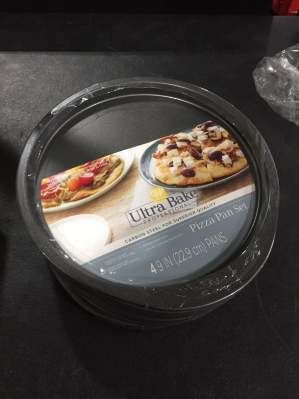 Photo 2 of Wilton Ultra Bake Professional 16pc 9" Non-Stick Pizza Pan Set - Carbon Steel