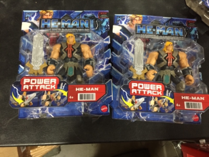 Photo 2 of 2 Pack He-Man and the Masters of the Universe He-Man Action Figure
