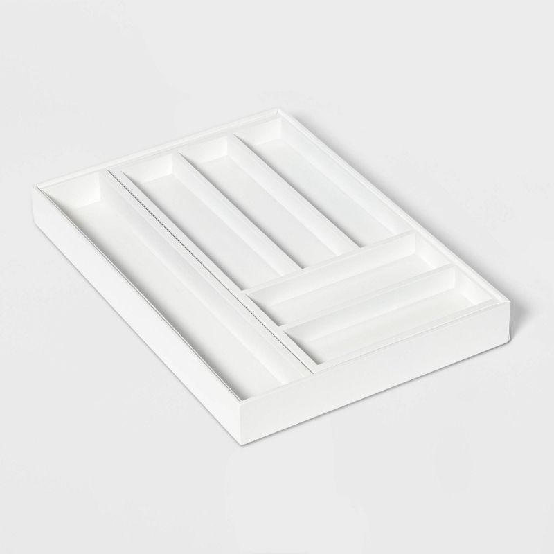 Photo 1 of 7 Compartment Expandable Drawer White - Threshold