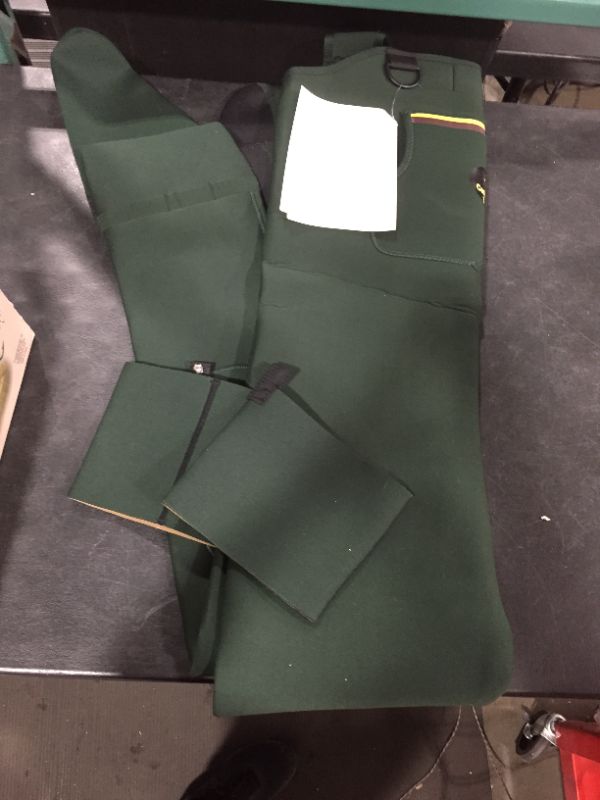 Photo 2 of Caddis Men's Green Neoprene Stocking Foot Wader, Large Long