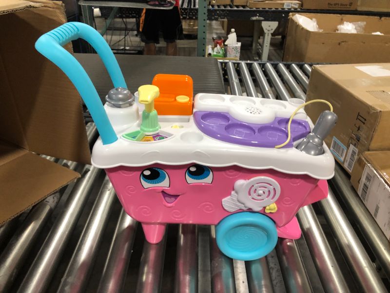 Photo 2 of LeapFrog Scoop and Learn Ice Cream Cart Deluxe (Frustration Free Packaging) , Pink
