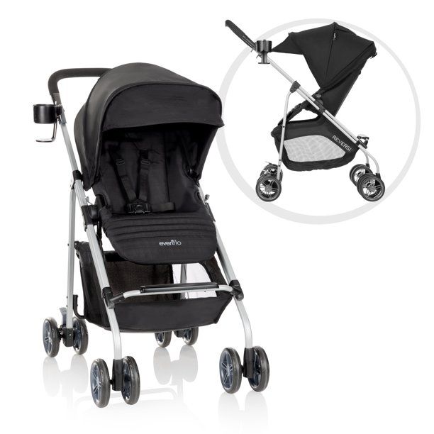 Photo 1 of Evenflo Reversi Lightweight Stroller, Altair Black
