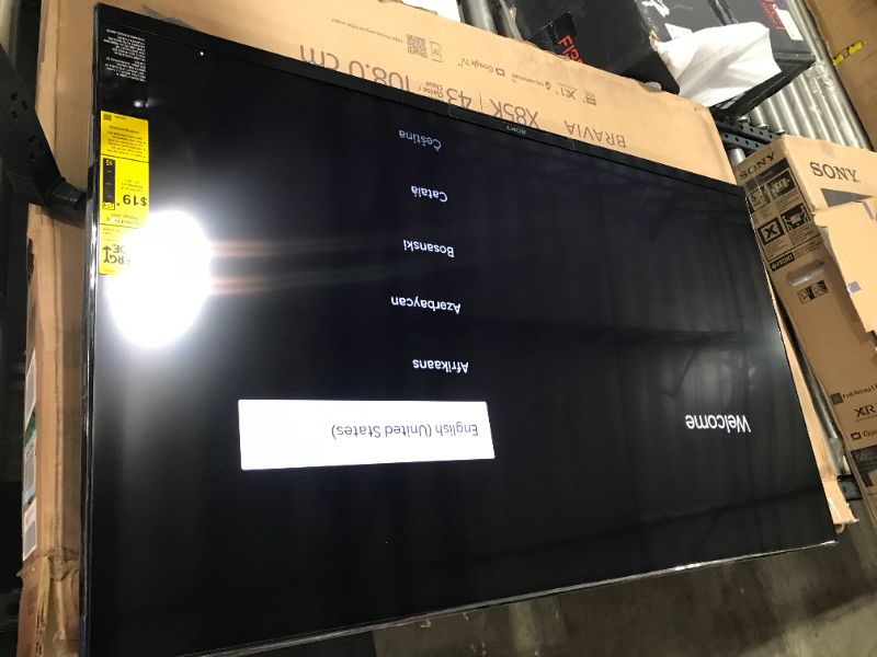 Photo 2 of Sony 43 Inch 4K Ultra HD TV X85K Series: LED Smart Google TV with Dolby Vision HDR and Native 120HZ Refresh Rate KD43X85K- 2022 Model