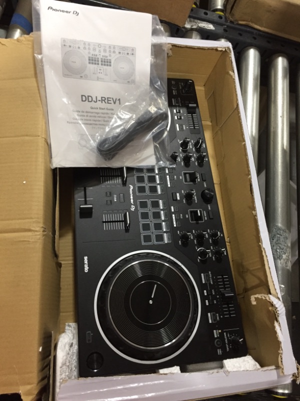 Photo 2 of Pioneer Pro DJ Bundle with DDJ-SB3 + DM-40 Set + HDJ-X5 Headphones