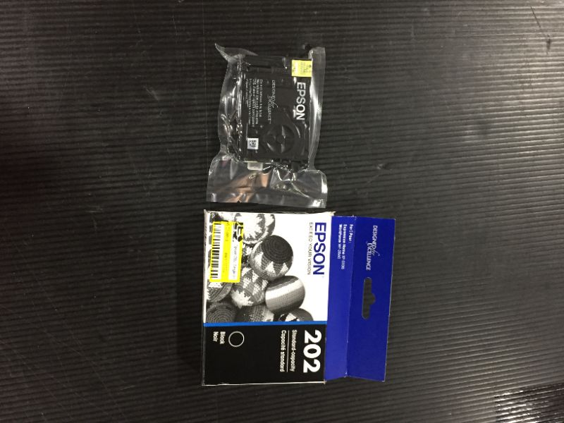 Photo 2 of EPSON T202 Claria -Ink Standard Capacity Black -Cartridge (T202120-S) for Select Epson Expression and Workforce Printers