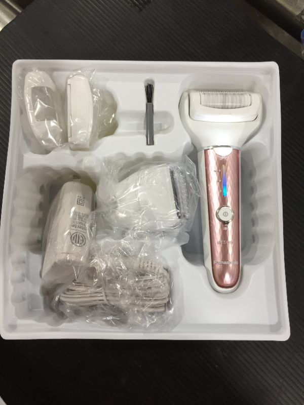 Photo 2 of Panasonic Premium Cordless Epilator for Wet & Dry with 5 Attachments