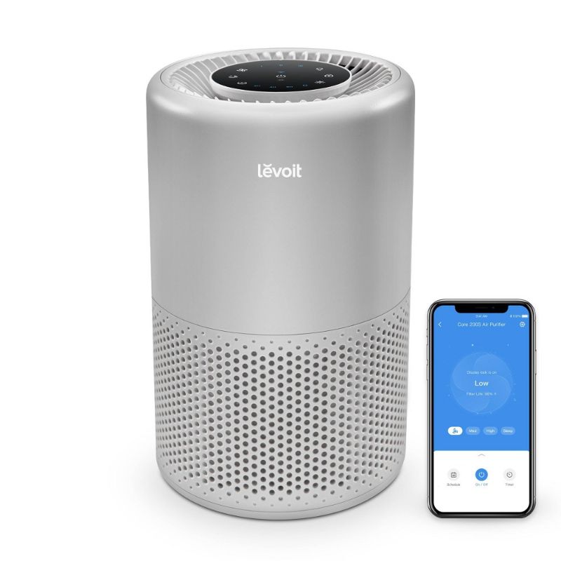 Photo 1 of Levoit Core 200s Smart True HEPA Air Purifier Gray