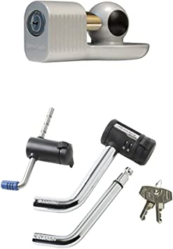 Photo 1 of Master Lock 377DAT Trailer Hitch Lock. PHOTO FOR REFERENCE. DOES NOT INCLUDE KEY ALIKE SET. 
