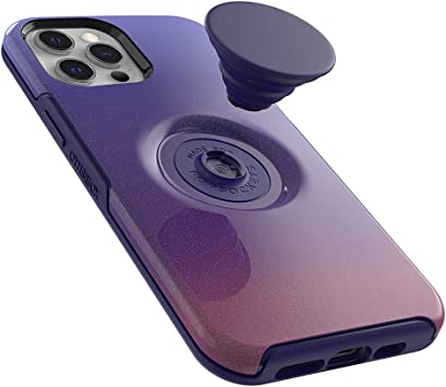 Photo 2 of OTTERBOX Otter + POP Symmetry Series Case for iPhone 12 Pro Max - Violet Dusk
