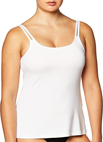Photo 1 of Amoena Women's Valletta Leisurewear Pocketed Mastectomy Top with Built in Bra/Breast Support. WHITE, SIZE 8.
