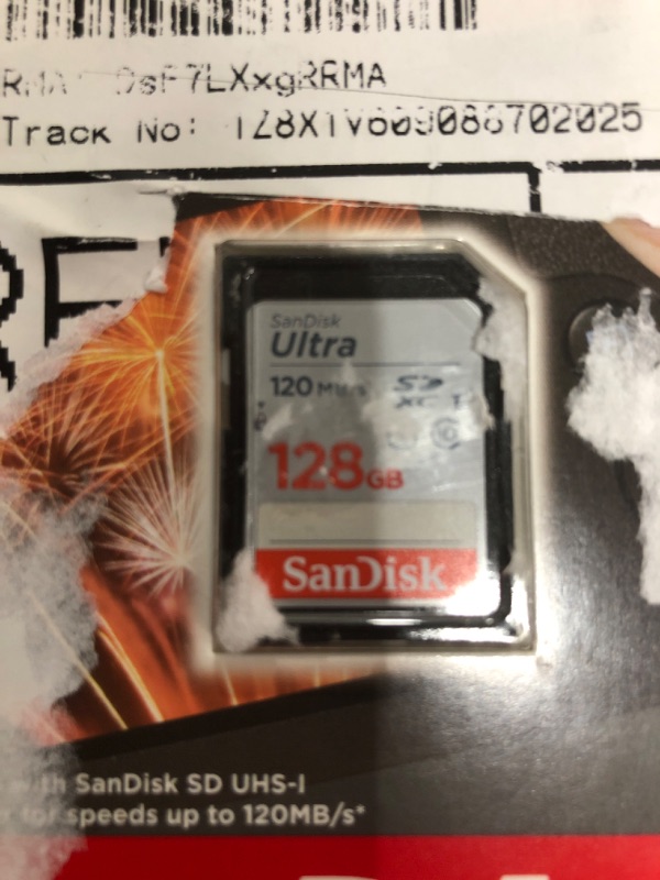 Photo 3 of SanDisk 128GB Ultra SDXC UHS-I Memory Card - 120MB/s, C10, U1, Full HD, SD Card - SDSDUN4-128G-GN6IN
