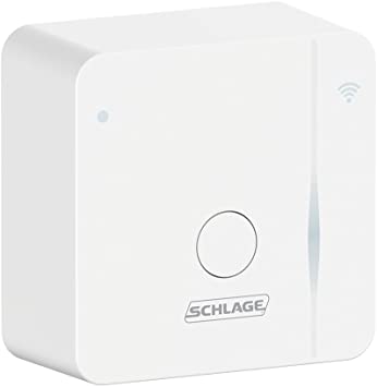 Photo 1 of SCHLAGE BR400 Sense Wi-Fi Adapter (2.4GHz WiFi Only) | Works With SCHLAGE Sense , White
