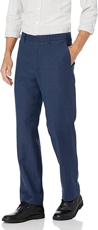 Photo 1 of Cubavera Men's Flat Front Linen Blend Dress Pant (Waist Size 30 - 54 Big & Tall)
SIZE 34X30. 