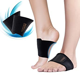 Photo 1 of Copper Fit Health Unisex Arch Relief Plus with Built-In Orthotic Support. OPEN BOX.
