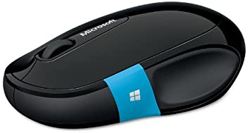 Photo 1 of Microsoft Sculpt Comfort Mouse - Black. Comfortable design, Customizable Windows Touch Tab, 4-Way Scrolling,Bluetooth Mouse for PC/Laptop/Desktop, works with Mac/Windows Computers
OPEN BOX. 