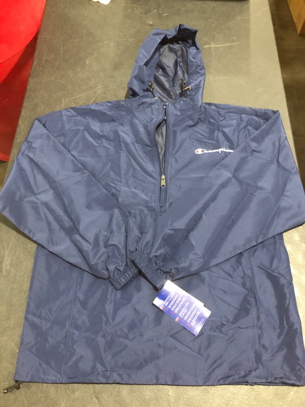 Photo 2 of Champion Women's Packable Jacket. BLUE.
SIZE MEDIUM.