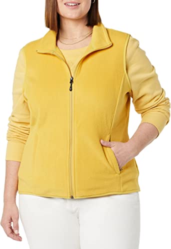 Photo 1 of Amazon Essentials Women's Classic-Fit Sleeveless Polar Soft Fleece Vest (Available in Plus Size)
SIZE MEDIUM.