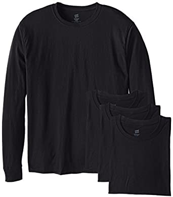 Photo 1 of Hanes Men's Essentials Long Sleeve T-shirt Value Pack (4-pack)
SIZE SMALL. NEW, MISSING PACKAGE.